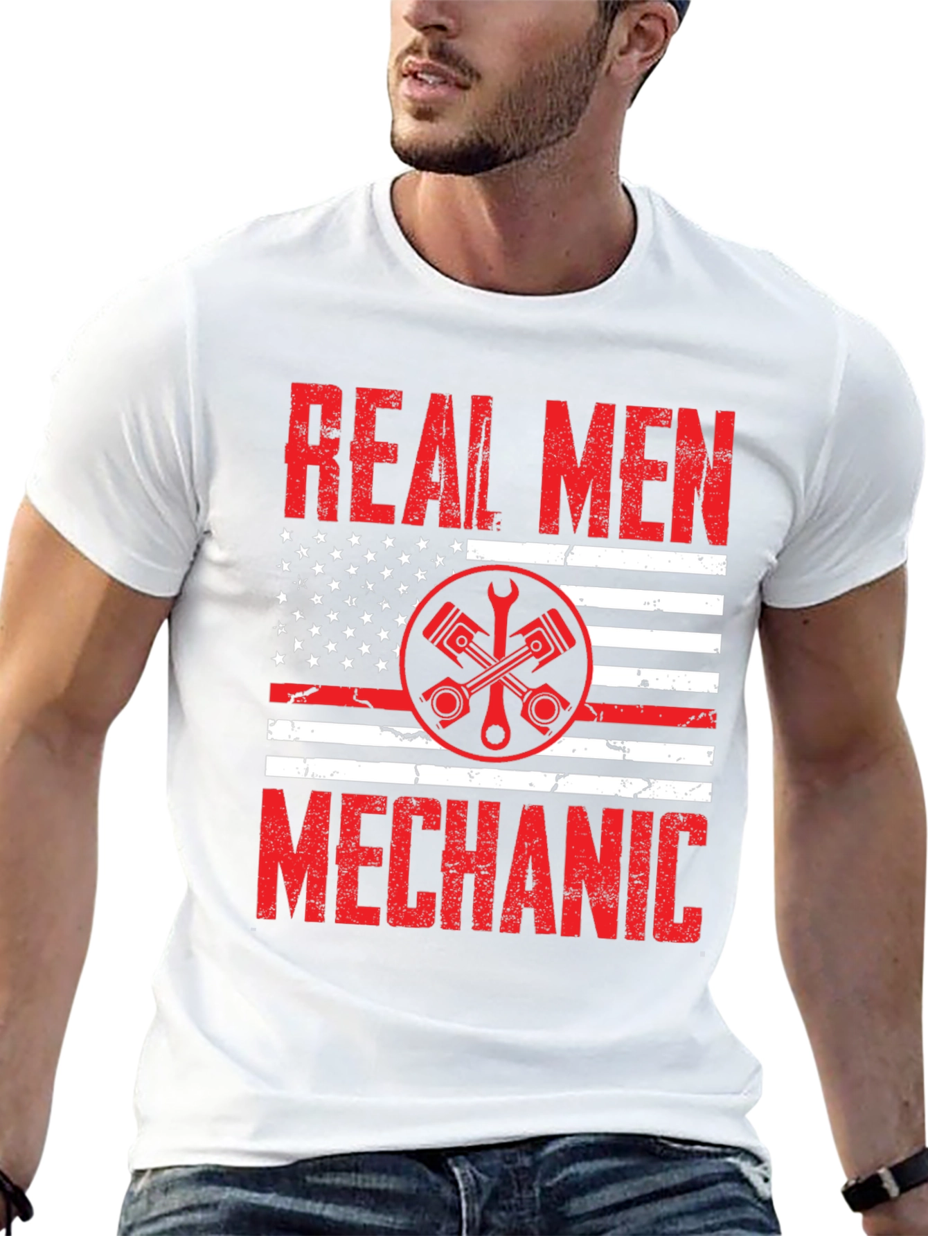 Real Men Mechanic T-Shirt