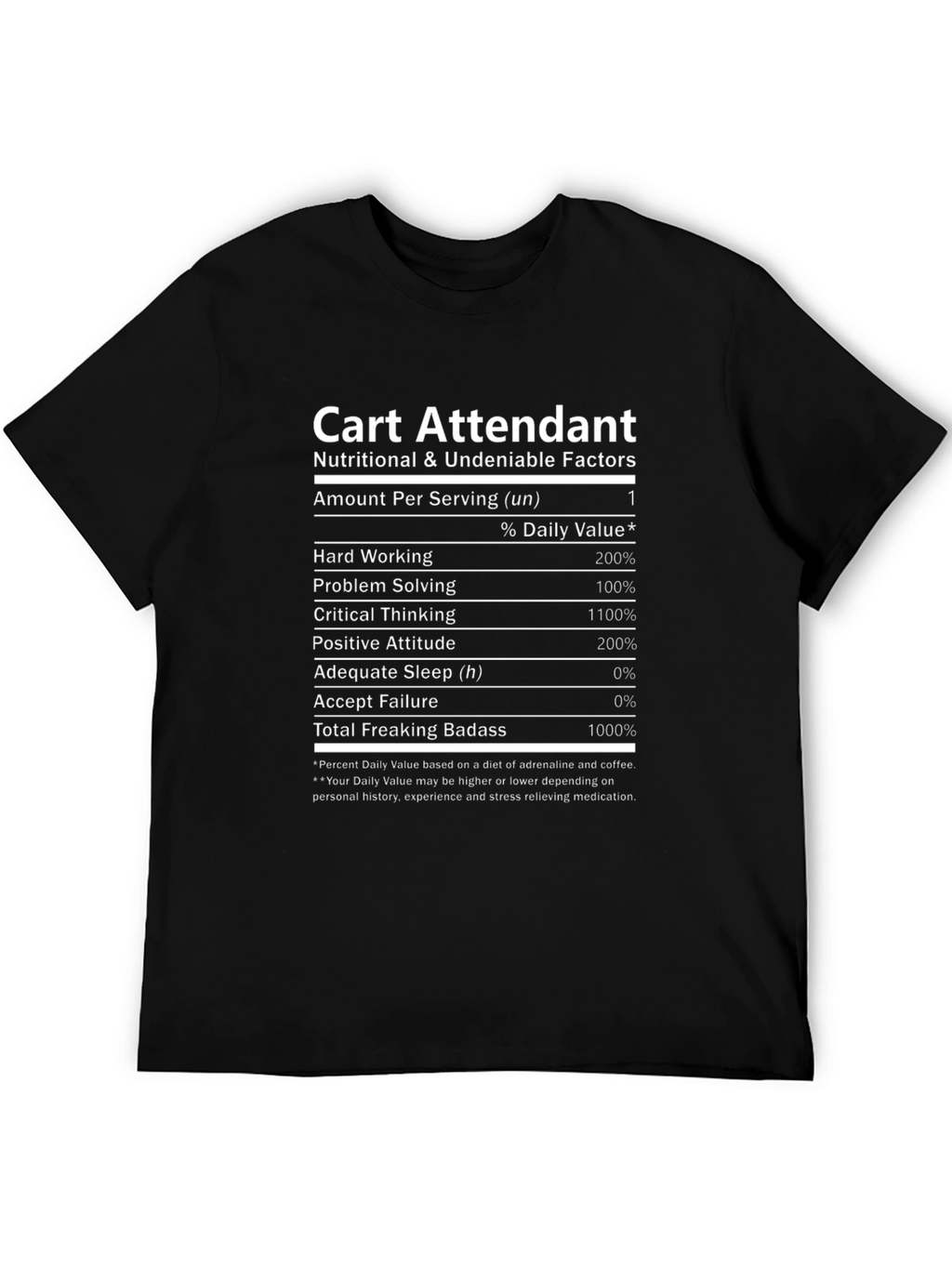 Funny Cart Attendant T-Shirt
