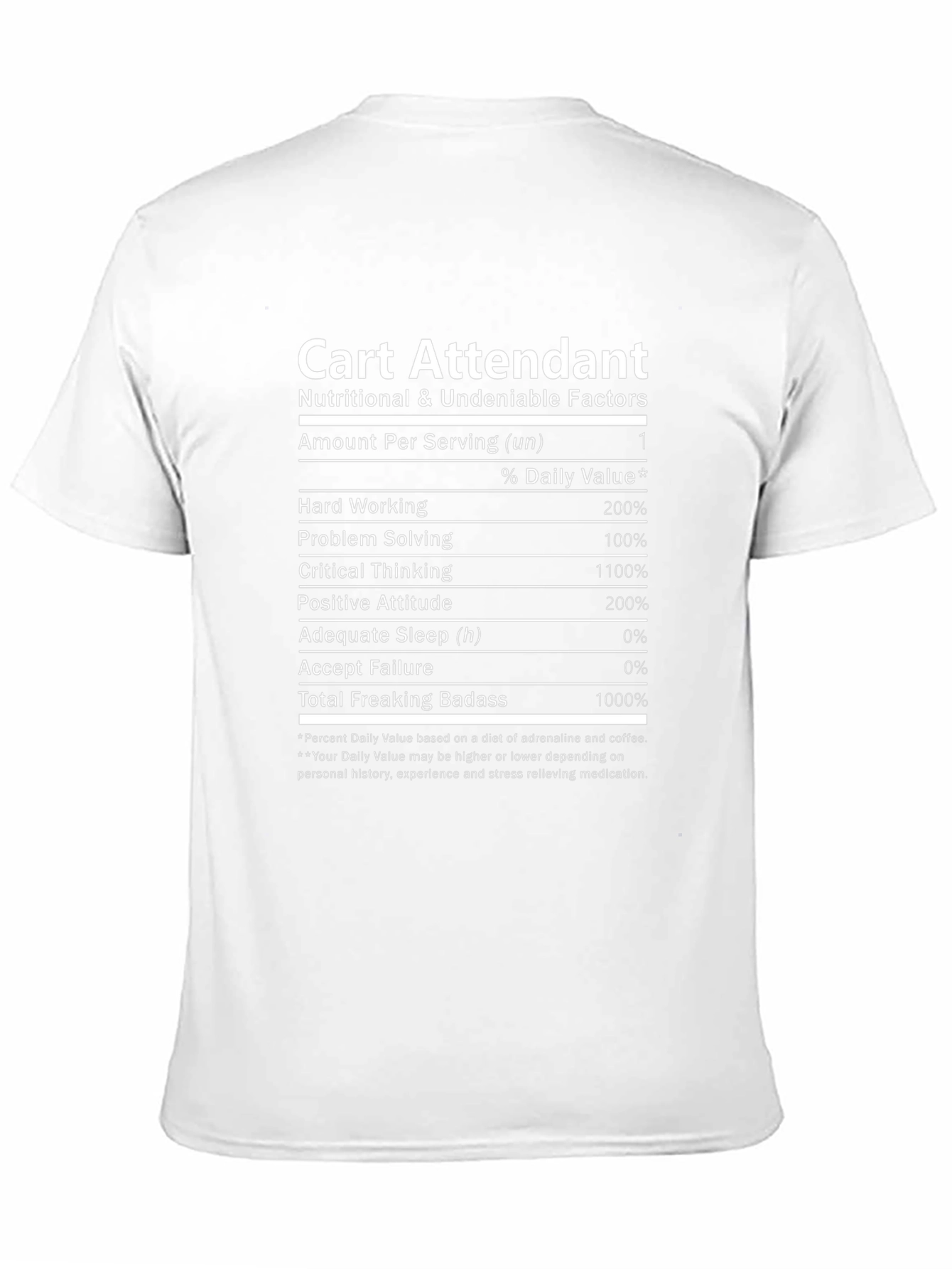 Funny Cart Attendant T-Shirt
