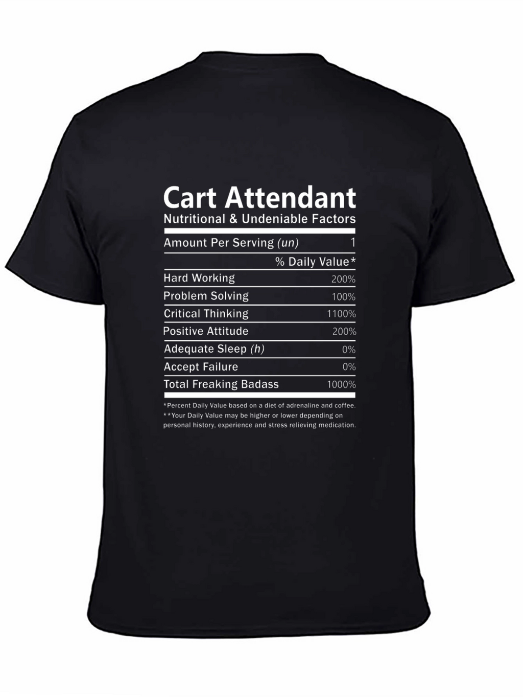 Funny Cart Attendant T-Shirt