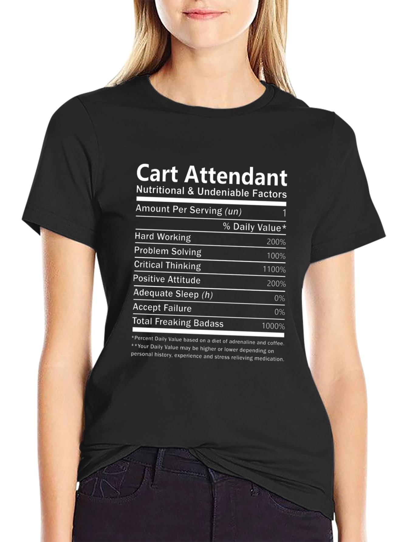 Funny Cart Attendant T-Shirt