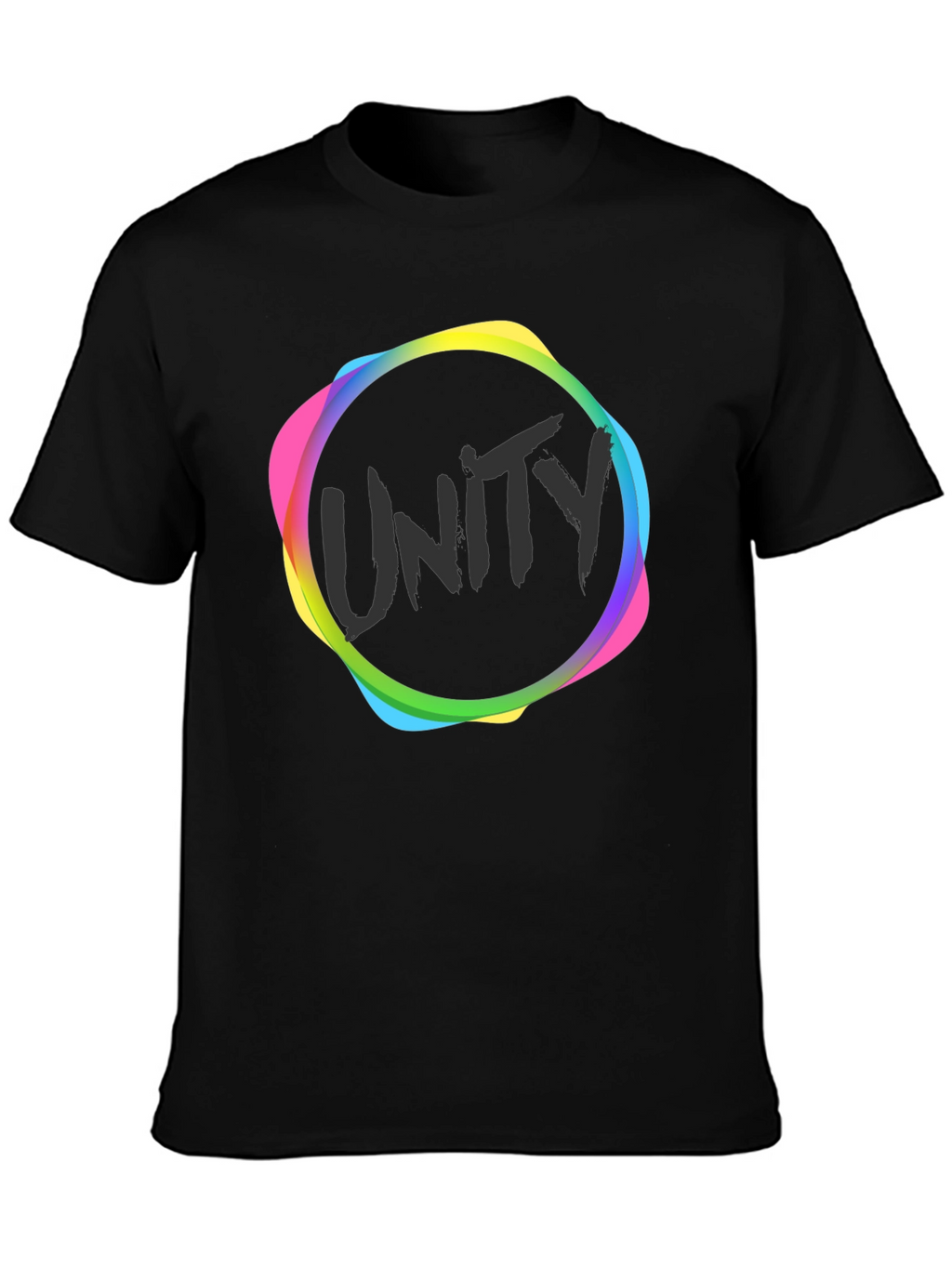 Unity Graphic Black T-Shirt