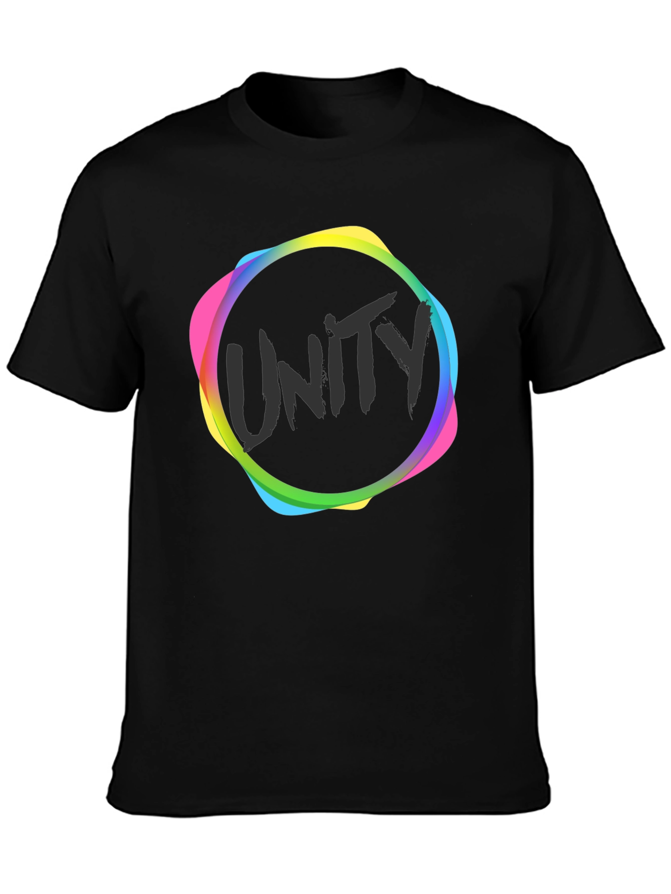Unity Graphic Black T-Shirt