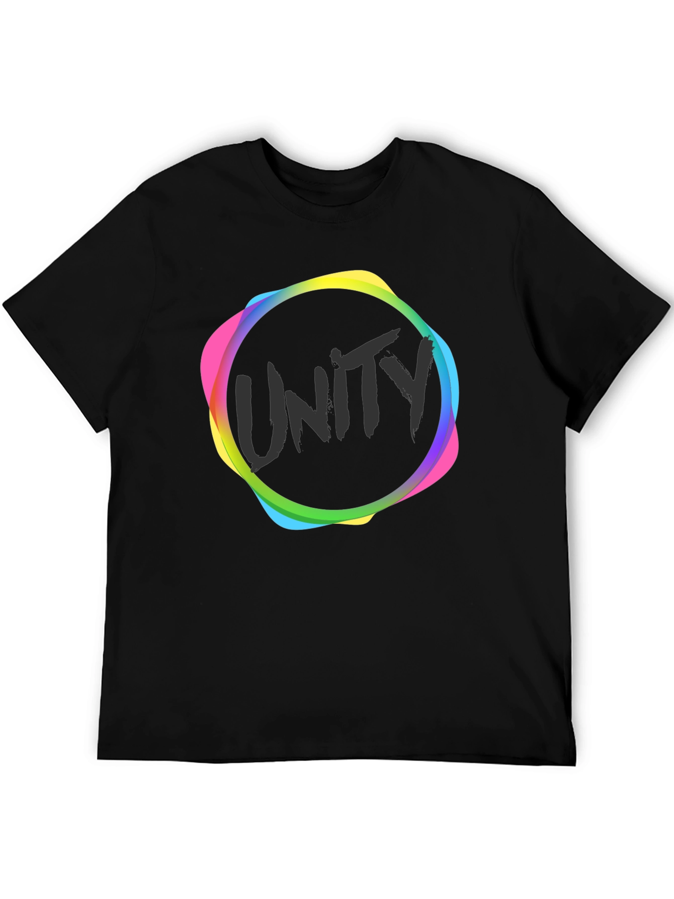 Unity Graphic Black T-Shirt