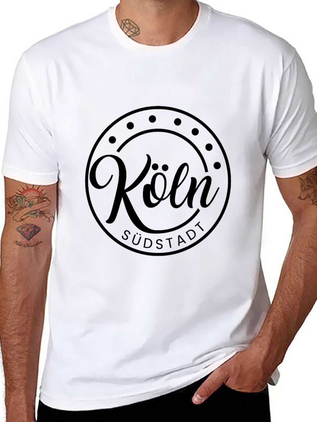 Köln Südstadt Black T-Shirt