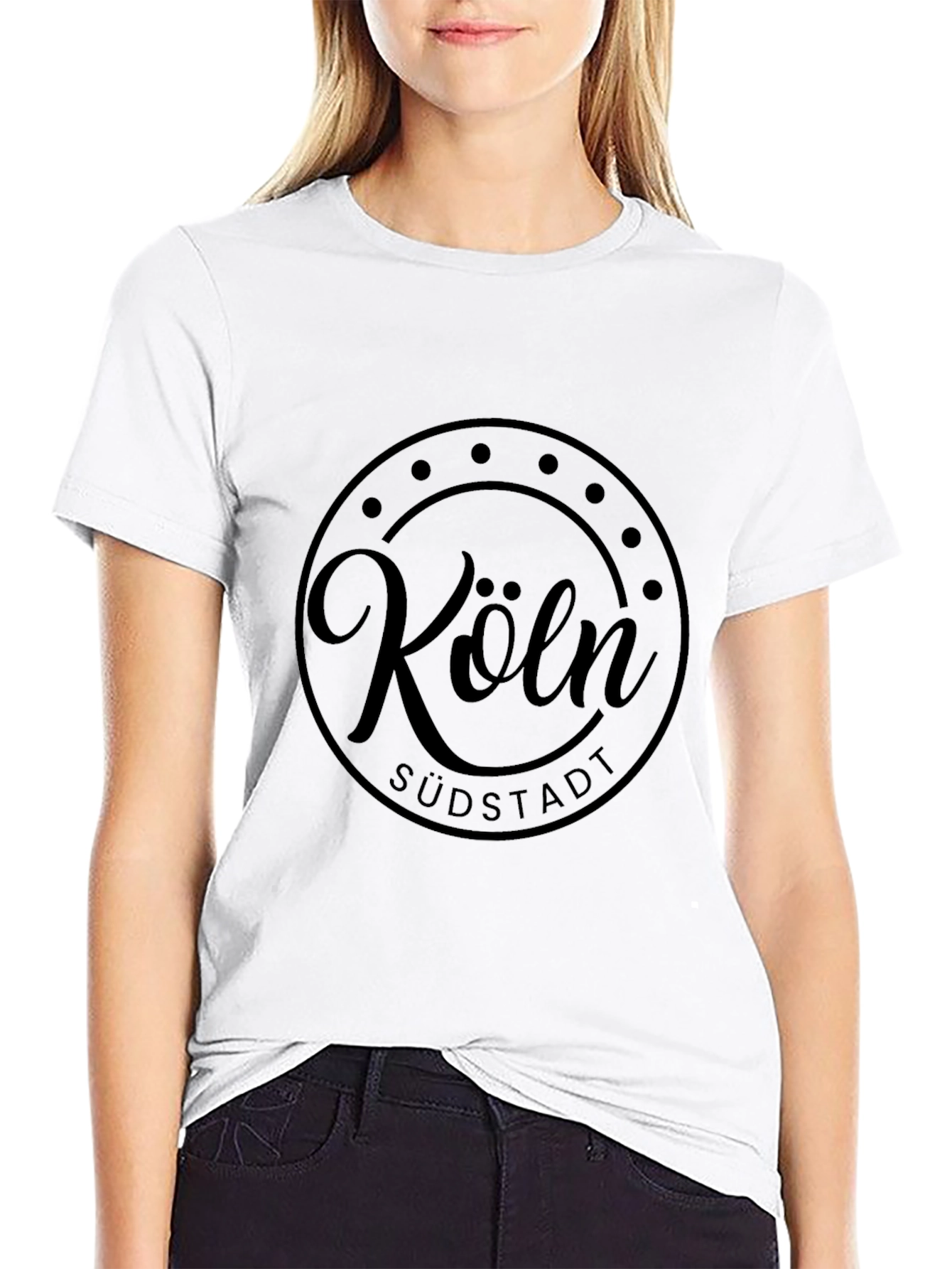 Köln Südstadt Black T-Shirt