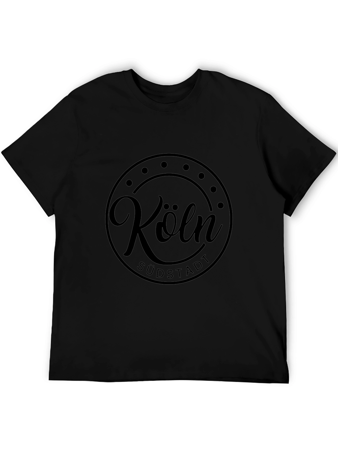 Köln Südstadt Black T-Shirt