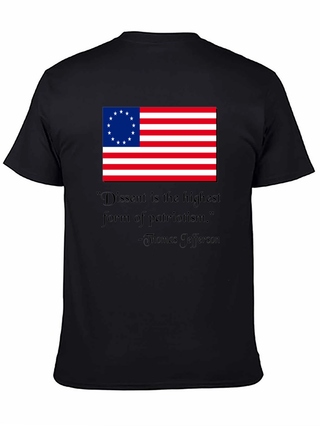 Patriotic Betsy Ross Flag T-Shirt