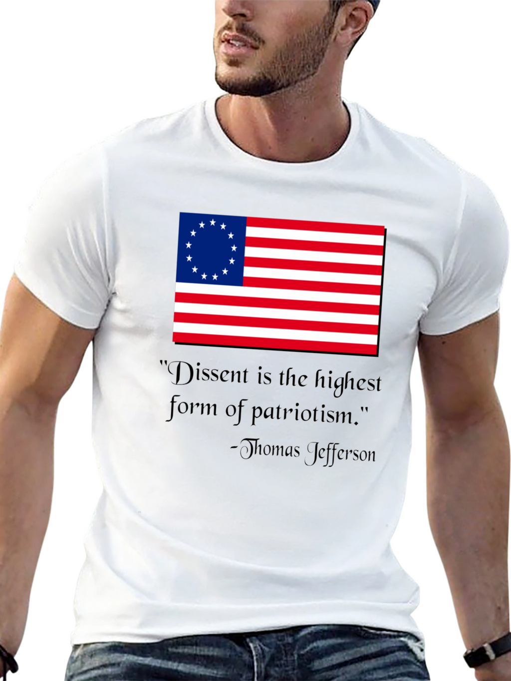 Patriotic Betsy Ross Flag T-Shirt