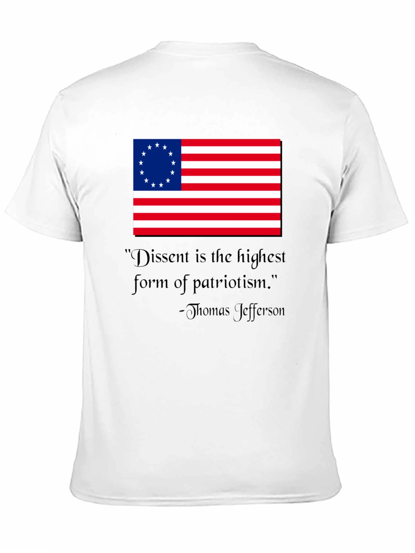 Patriotic Betsy Ross Flag T-Shirt