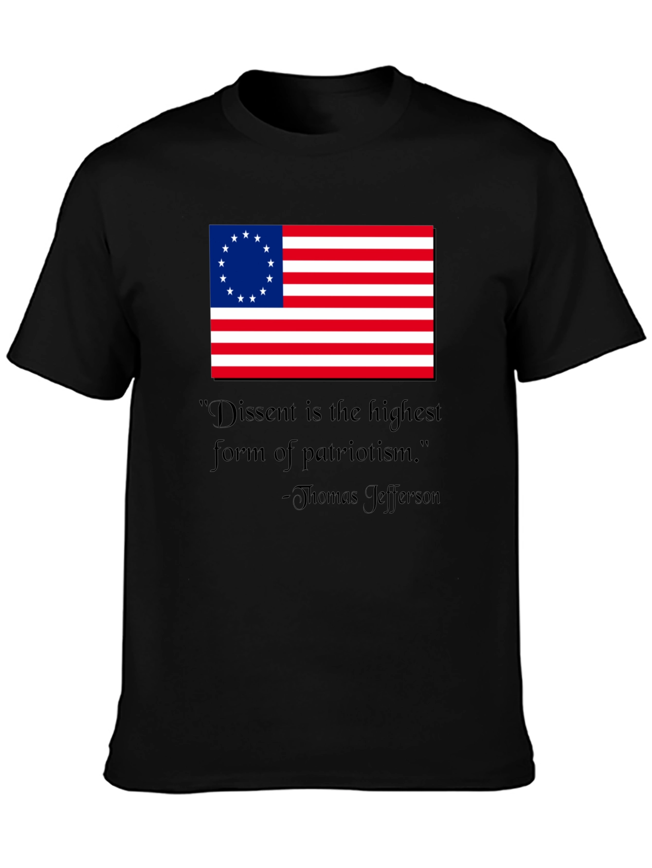 Patriotic Betsy Ross Flag T-Shirt