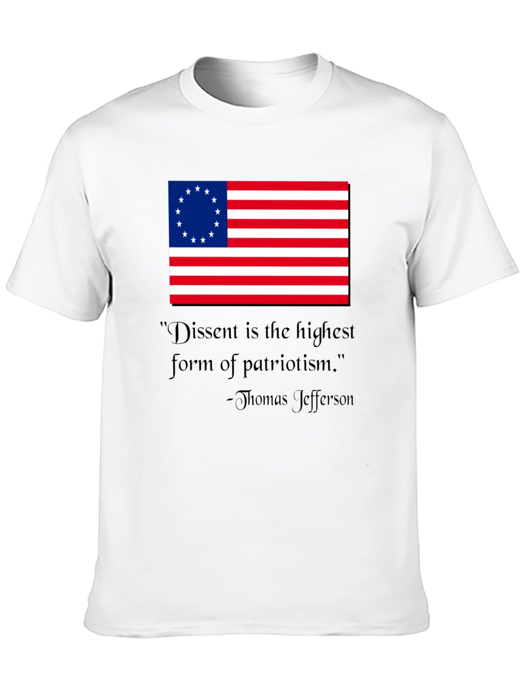 Patriotic Betsy Ross Flag T-Shirt