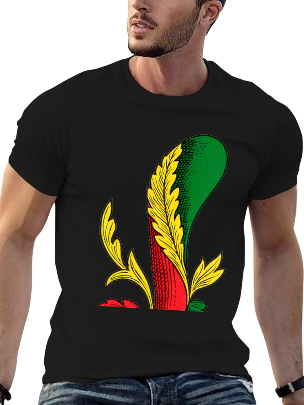 Unique Playing Card Suit Graphic Tee