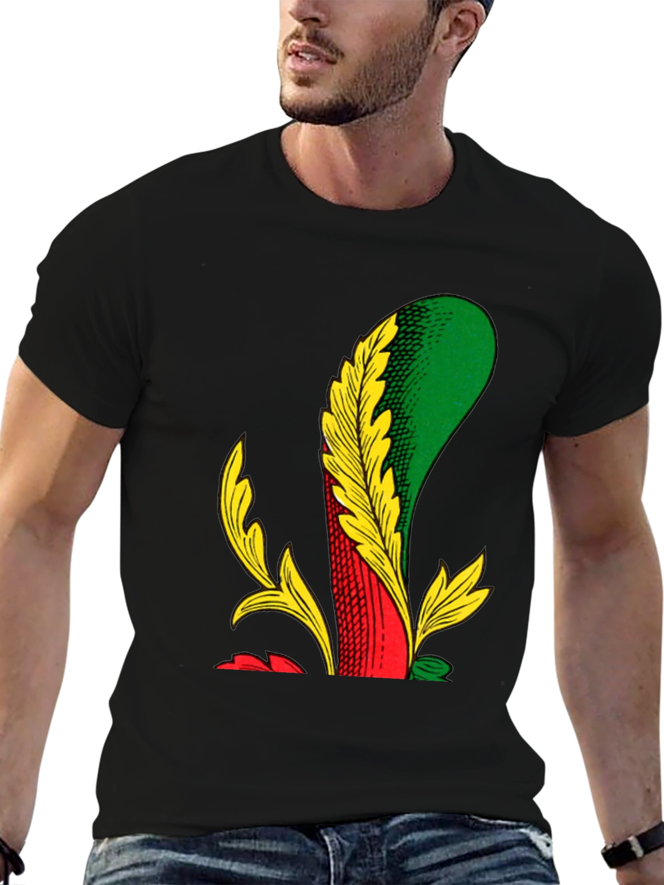 Unique Playing Card Suit Graphic Tee