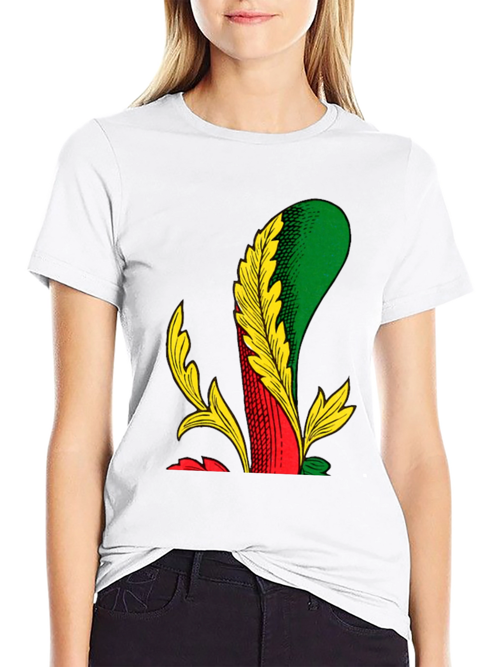 Unique Playing Card Suit Graphic Tee