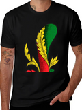 Unique Playing Card Suit Graphic Tee