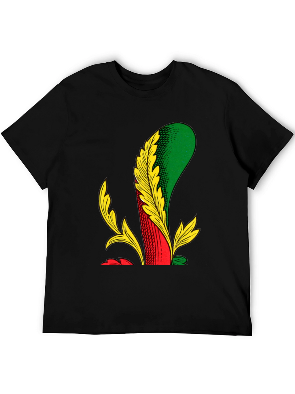Unique Playing Card Suit Graphic Tee