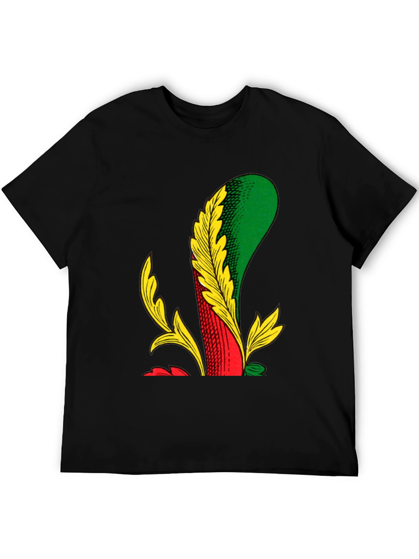 Unique Playing Card Suit Graphic Tee