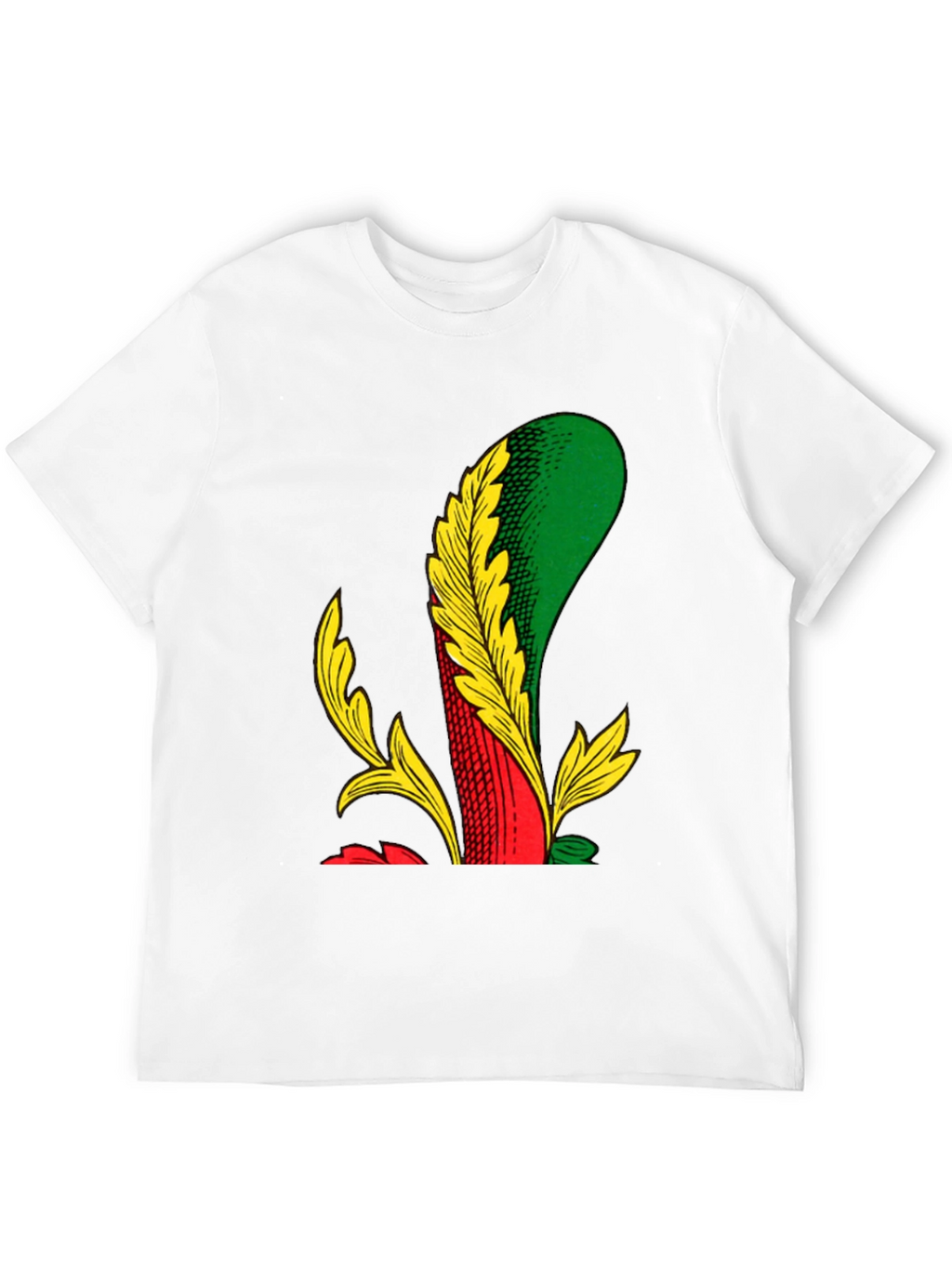 Unique Playing Card Suit Graphic Tee