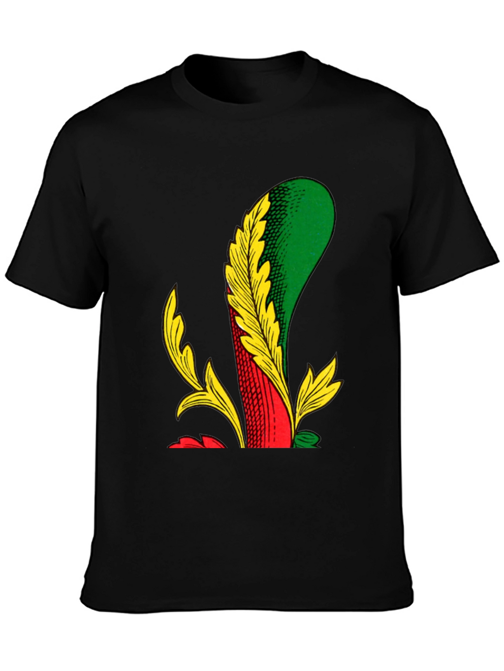 Unique Playing Card Suit Graphic Tee