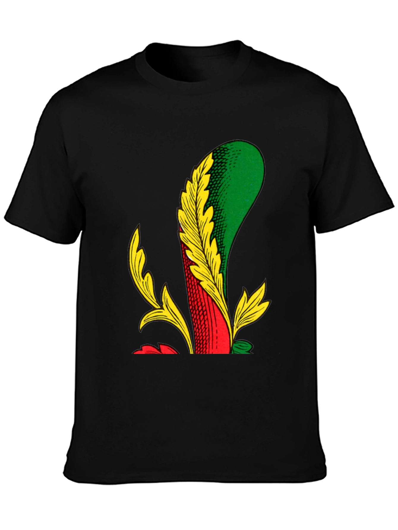 Unique Playing Card Suit Graphic Tee