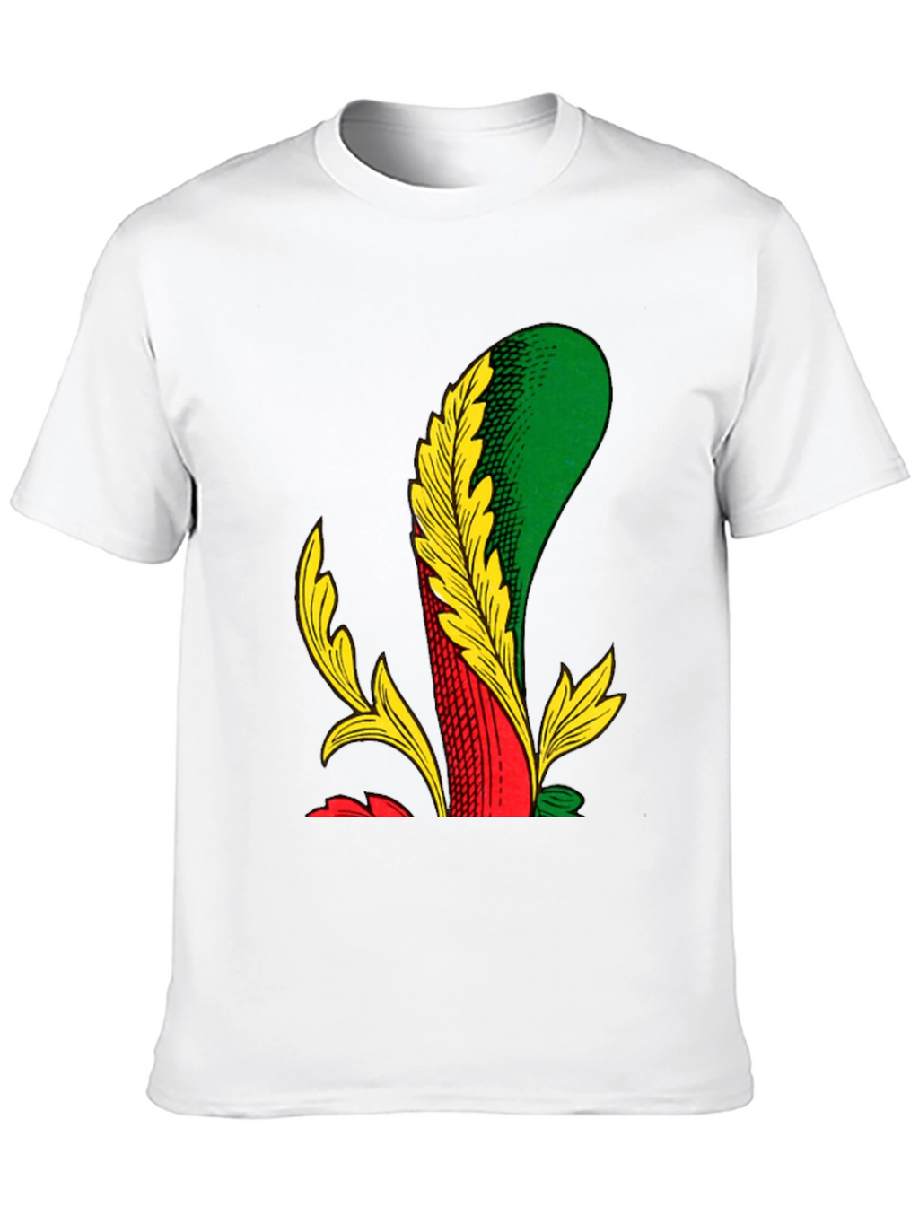 Unique Playing Card Suit Graphic Tee