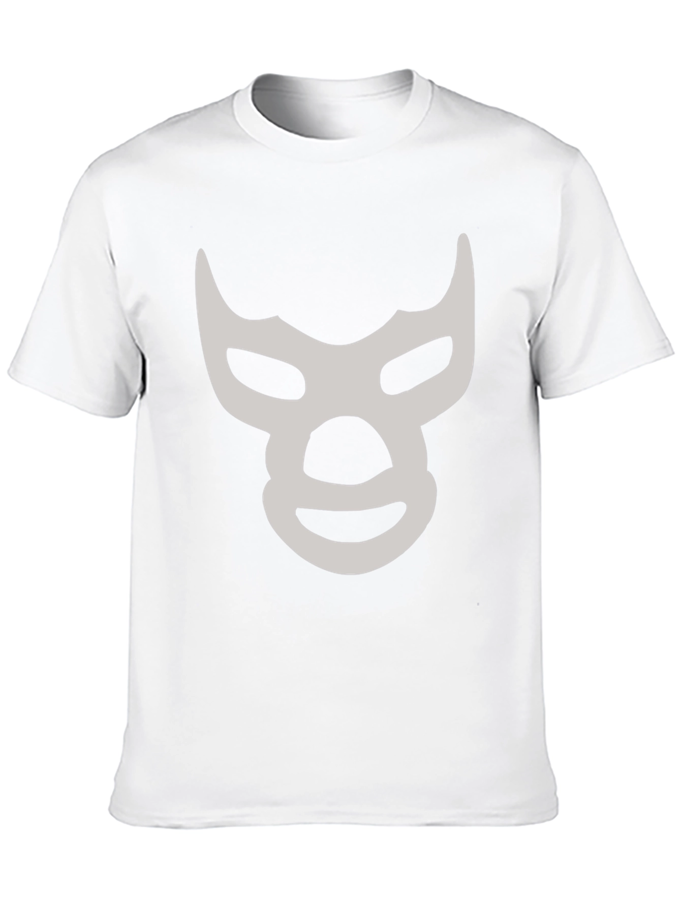 Lucha Libre Mask Graphic T-Shirt - Black