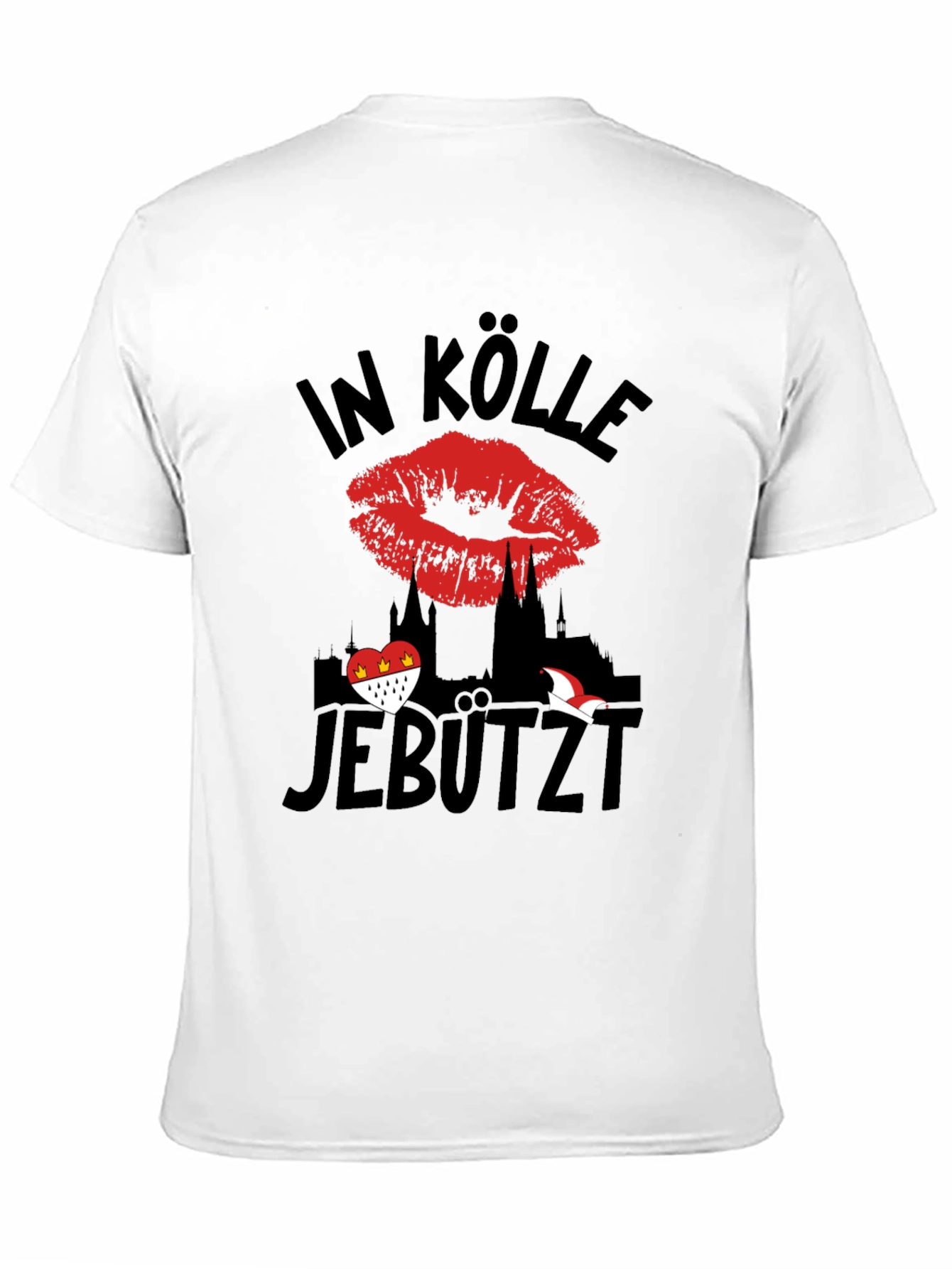 In Kölle Jebützt Mens T-Shirt Cologne Germany
