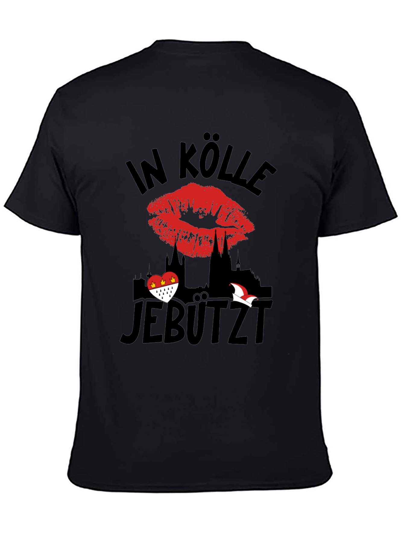 In Kölle Jebützt Mens T-Shirt Cologne Germany