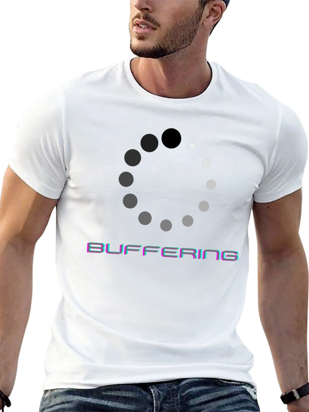 Buffering Loading Circle T-Shirt