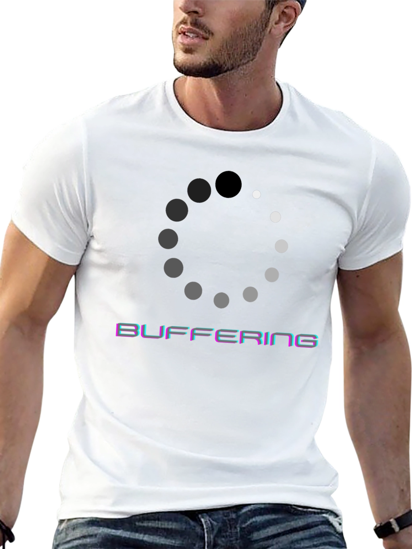 Buffering Loading Circle T-Shirt