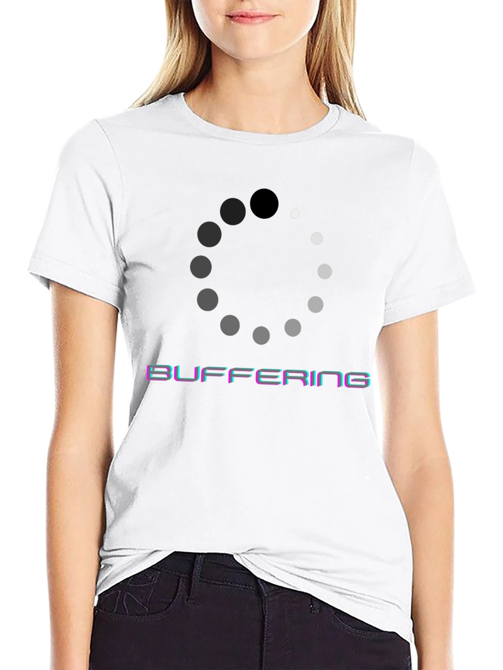 Buffering Loading Circle T-Shirt