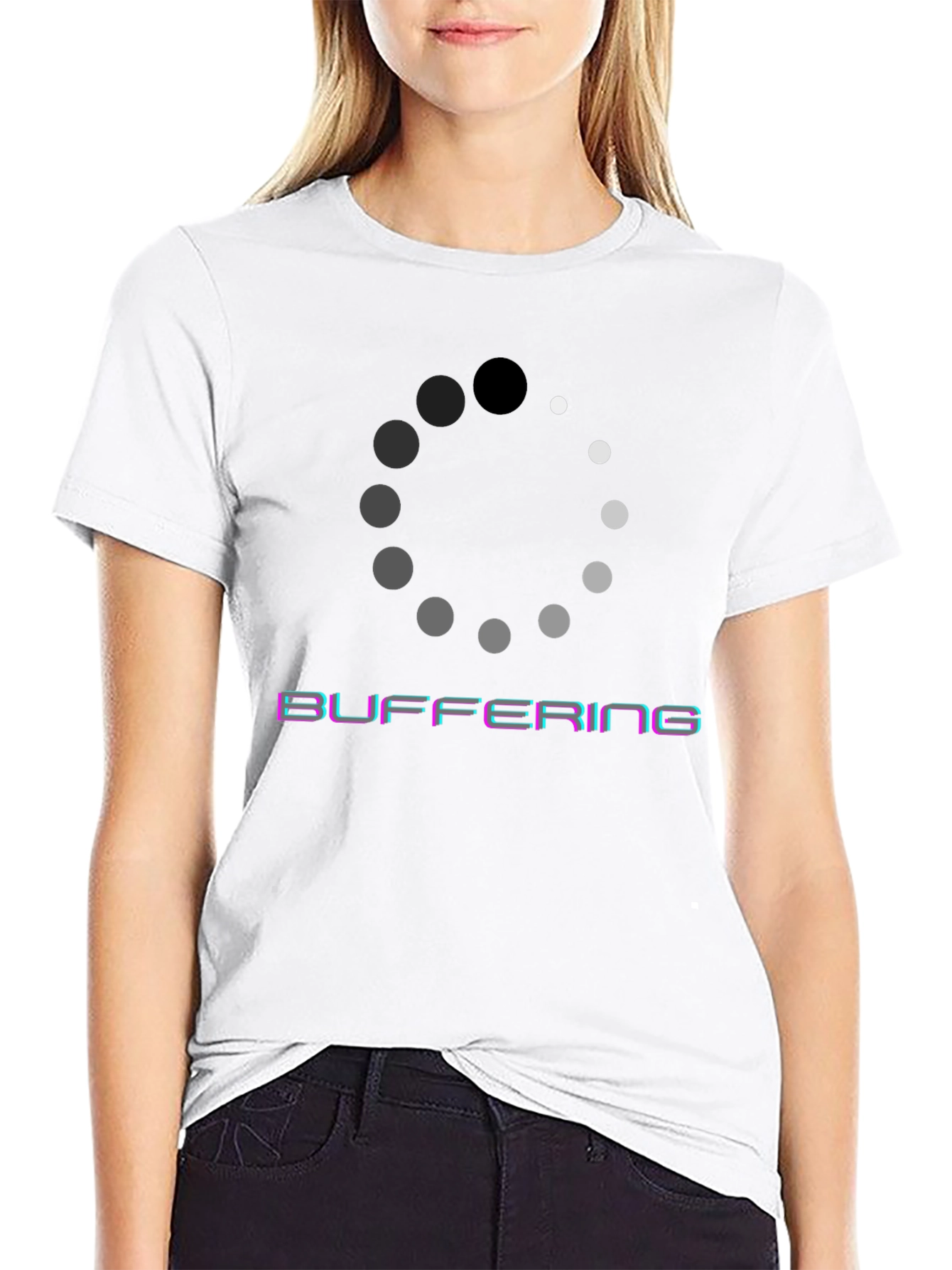 Buffering Loading Circle T-Shirt