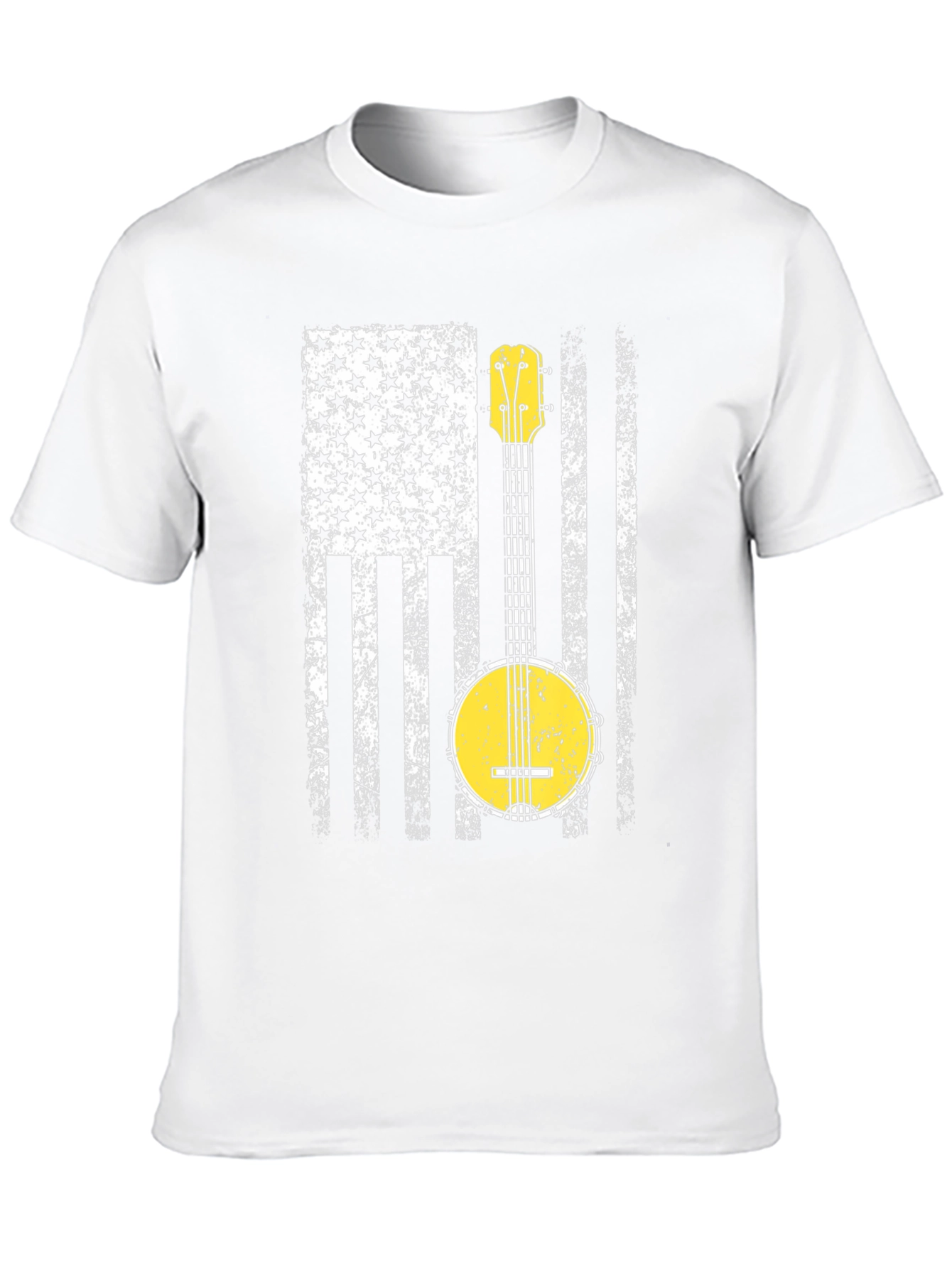 Banjo USA Flag T-Shirt