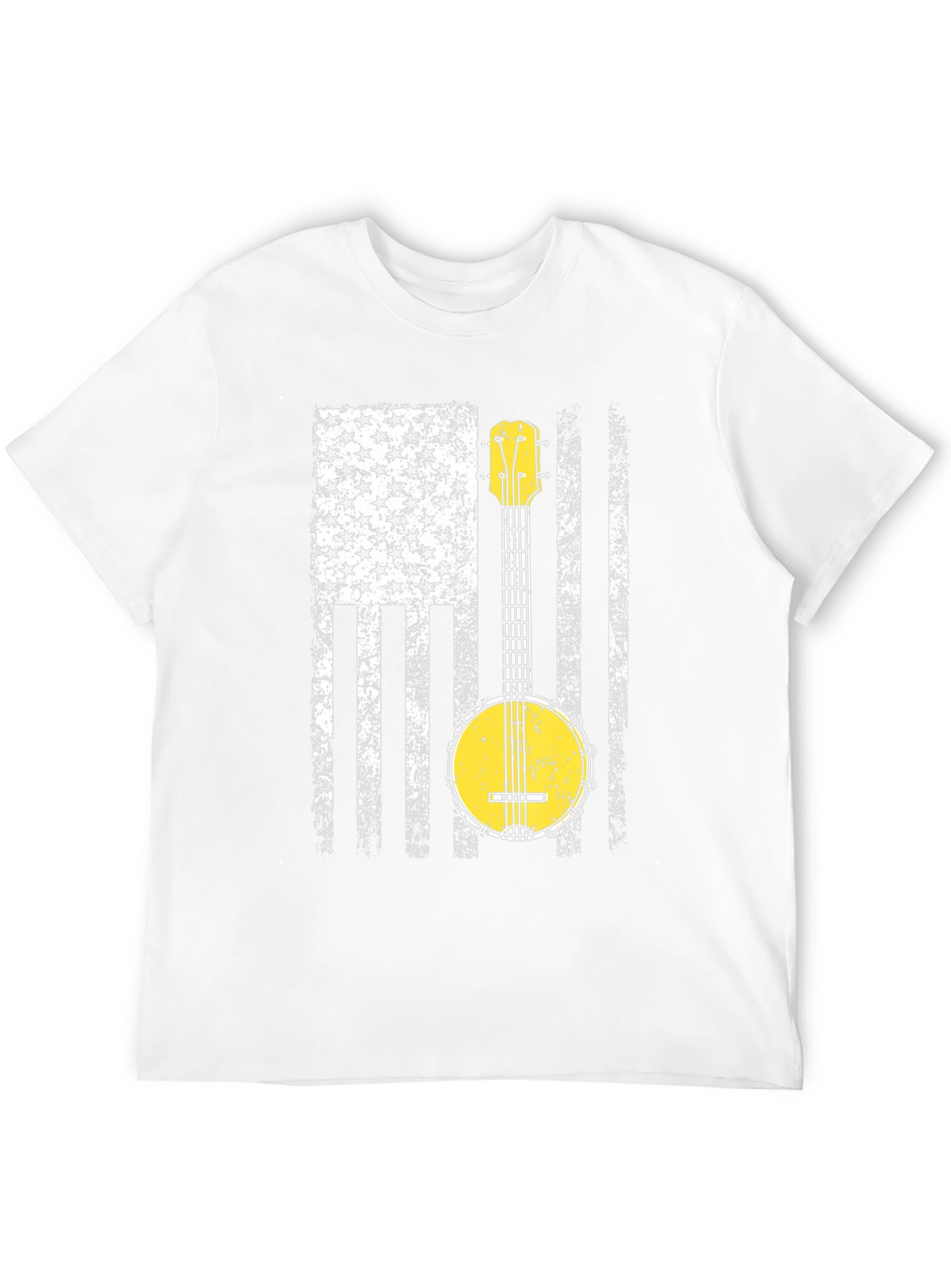 Banjo USA Flag T-Shirt