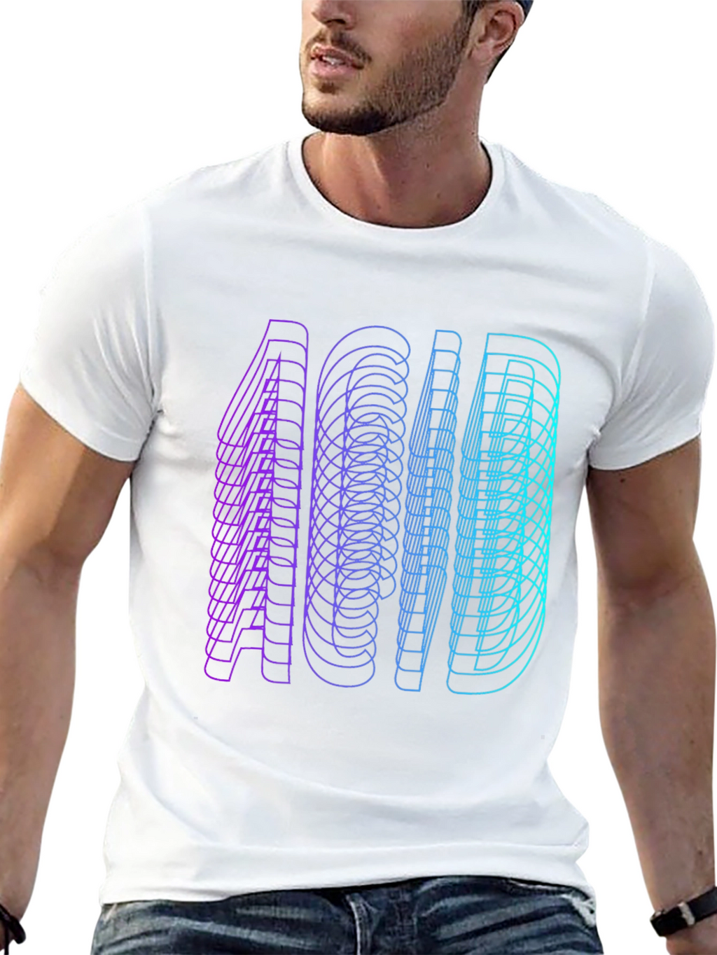 ACID Graphic Tee - Black T-Shirt