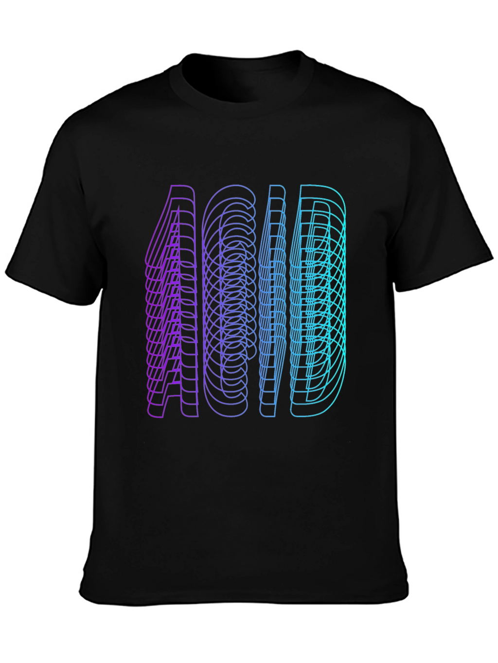 ACID Graphic Tee - Black T-Shirt