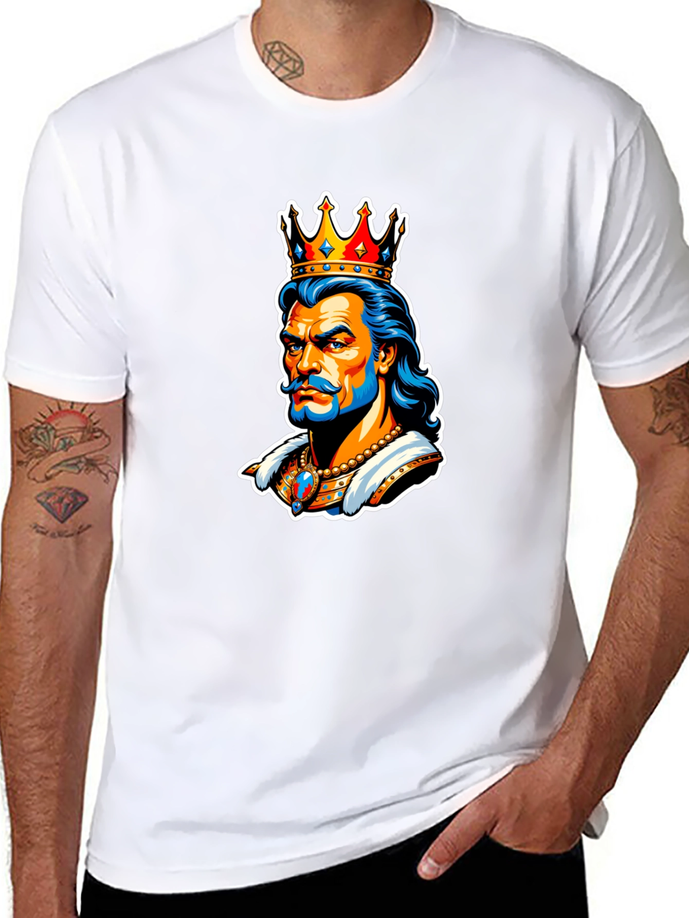 King Cartoon Graphic T-Shirt
