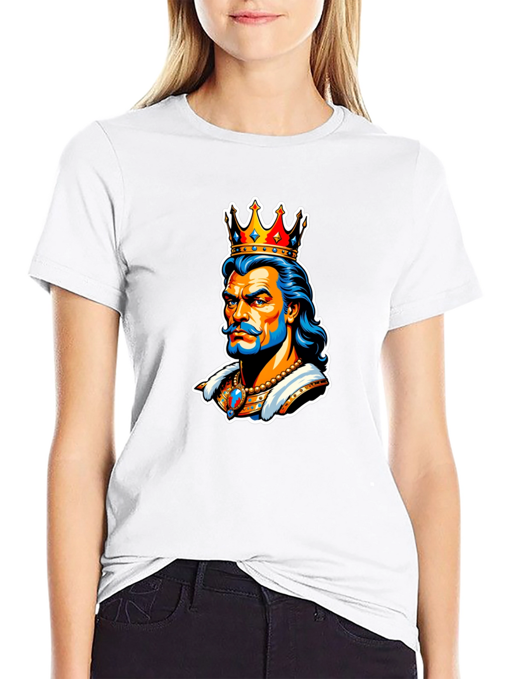 King Cartoon Graphic T-Shirt