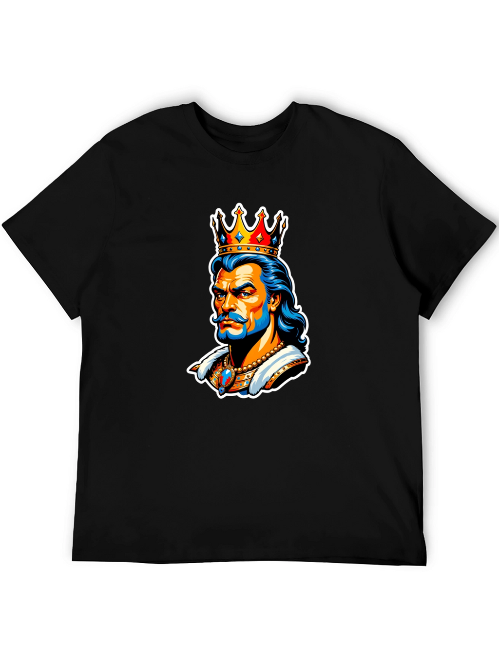 King Cartoon Graphic T-Shirt