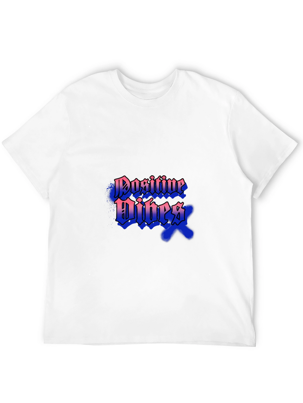 Positive Vibes Black T-Shirt