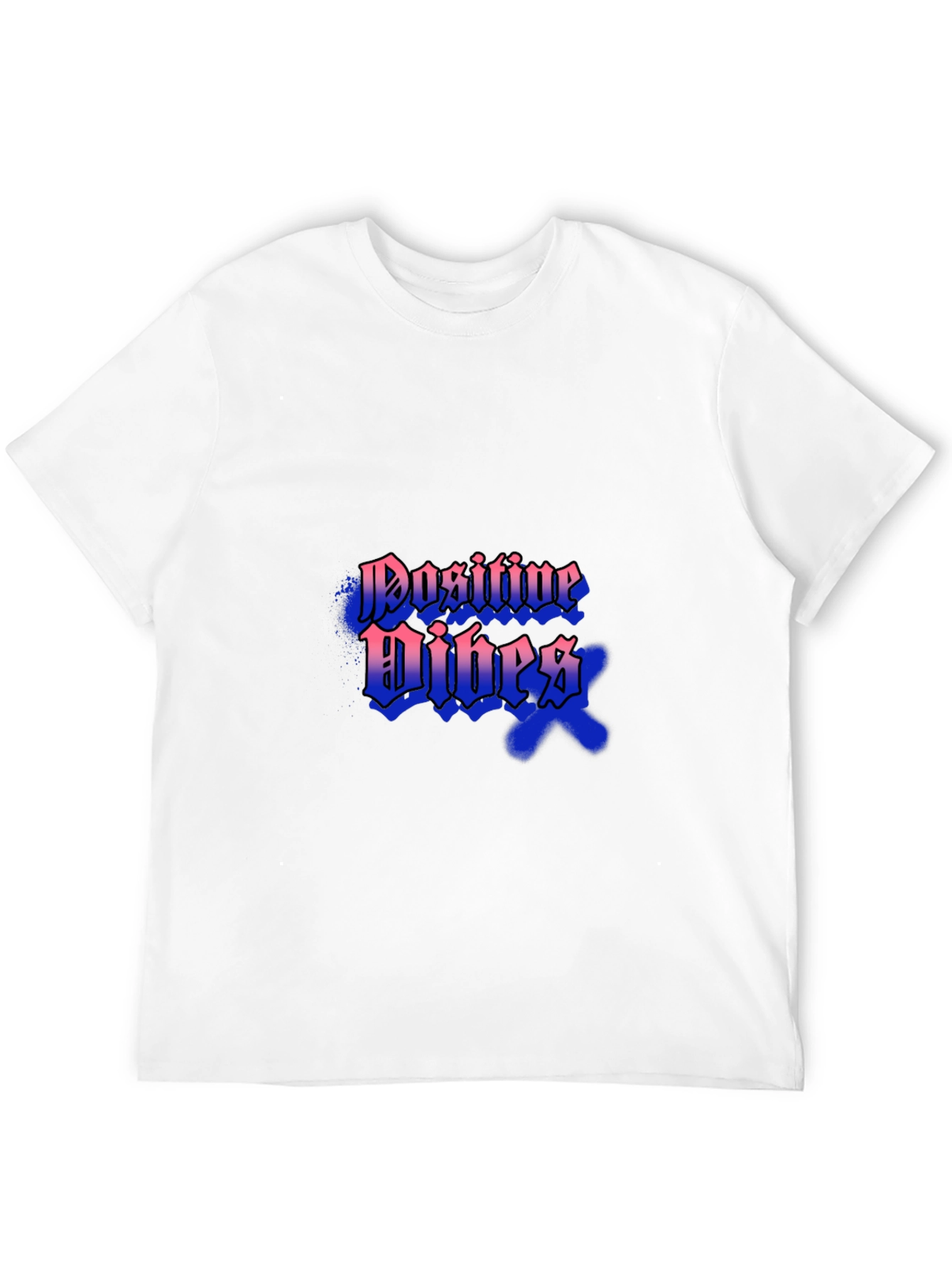 Positive Vibes Black T-Shirt