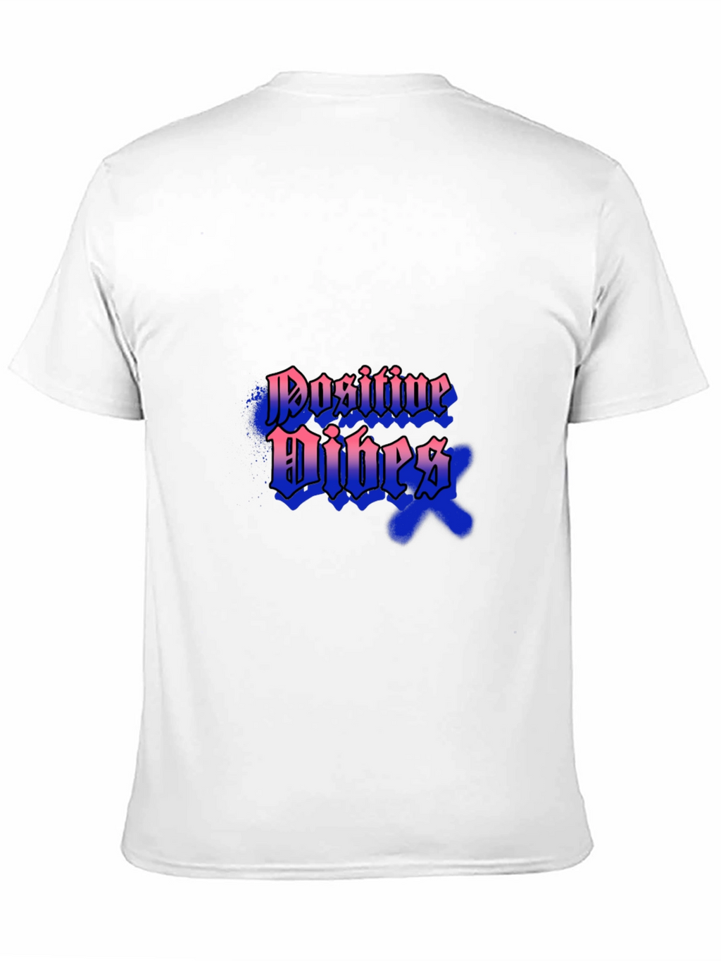 Positive Vibes Black T-Shirt