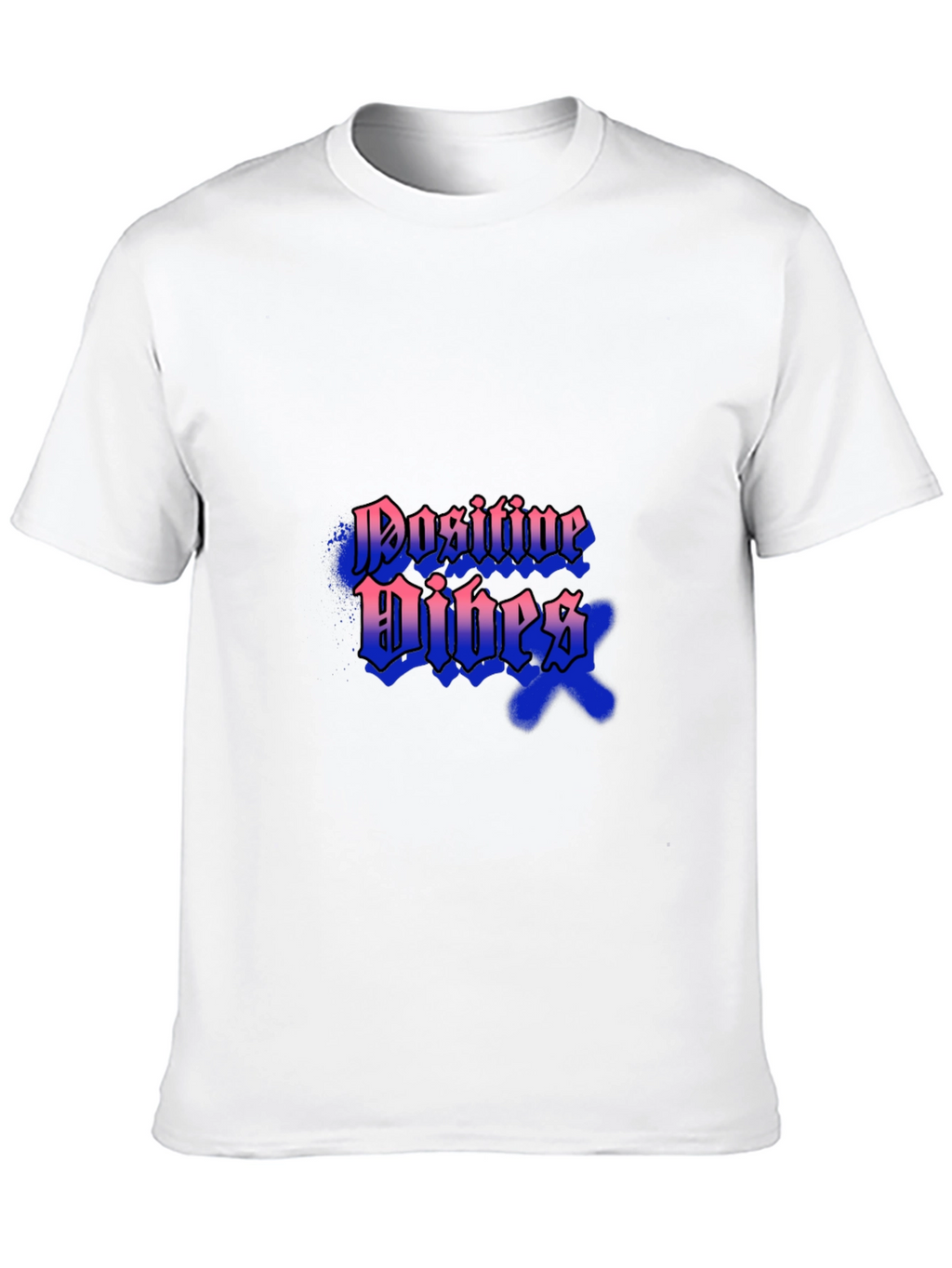 Positive Vibes Black T-Shirt