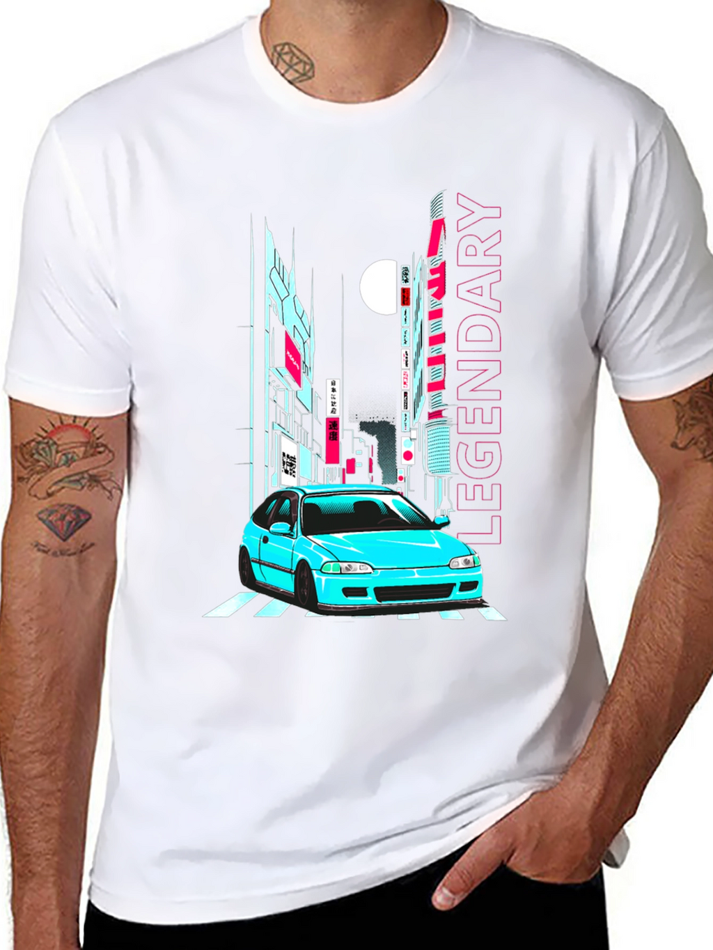 Legendary Car Graphic Tee