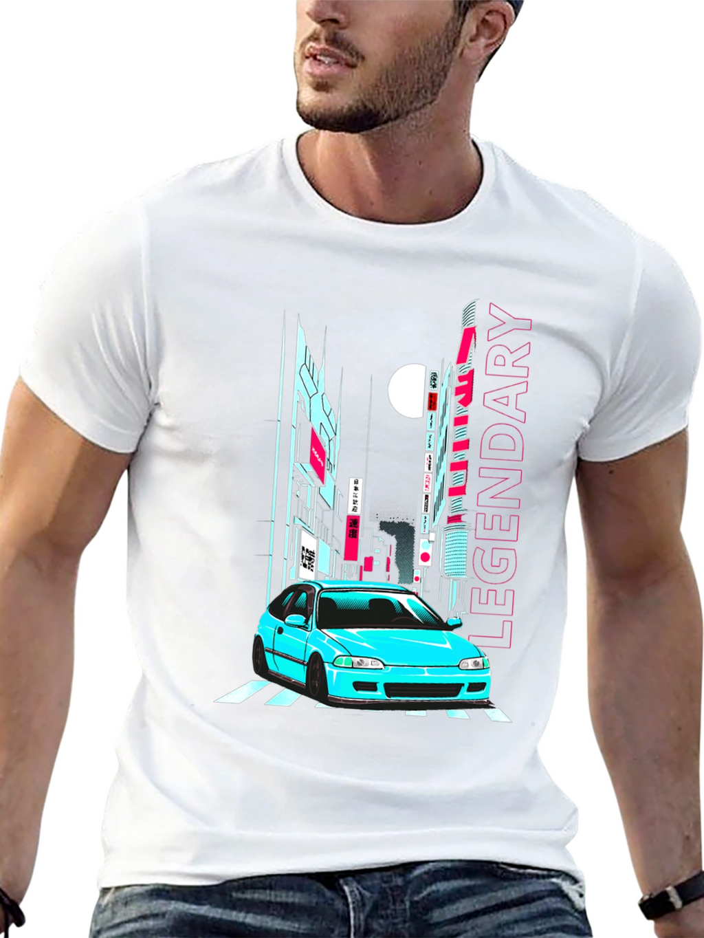 Legendary Car Graphic Tee
