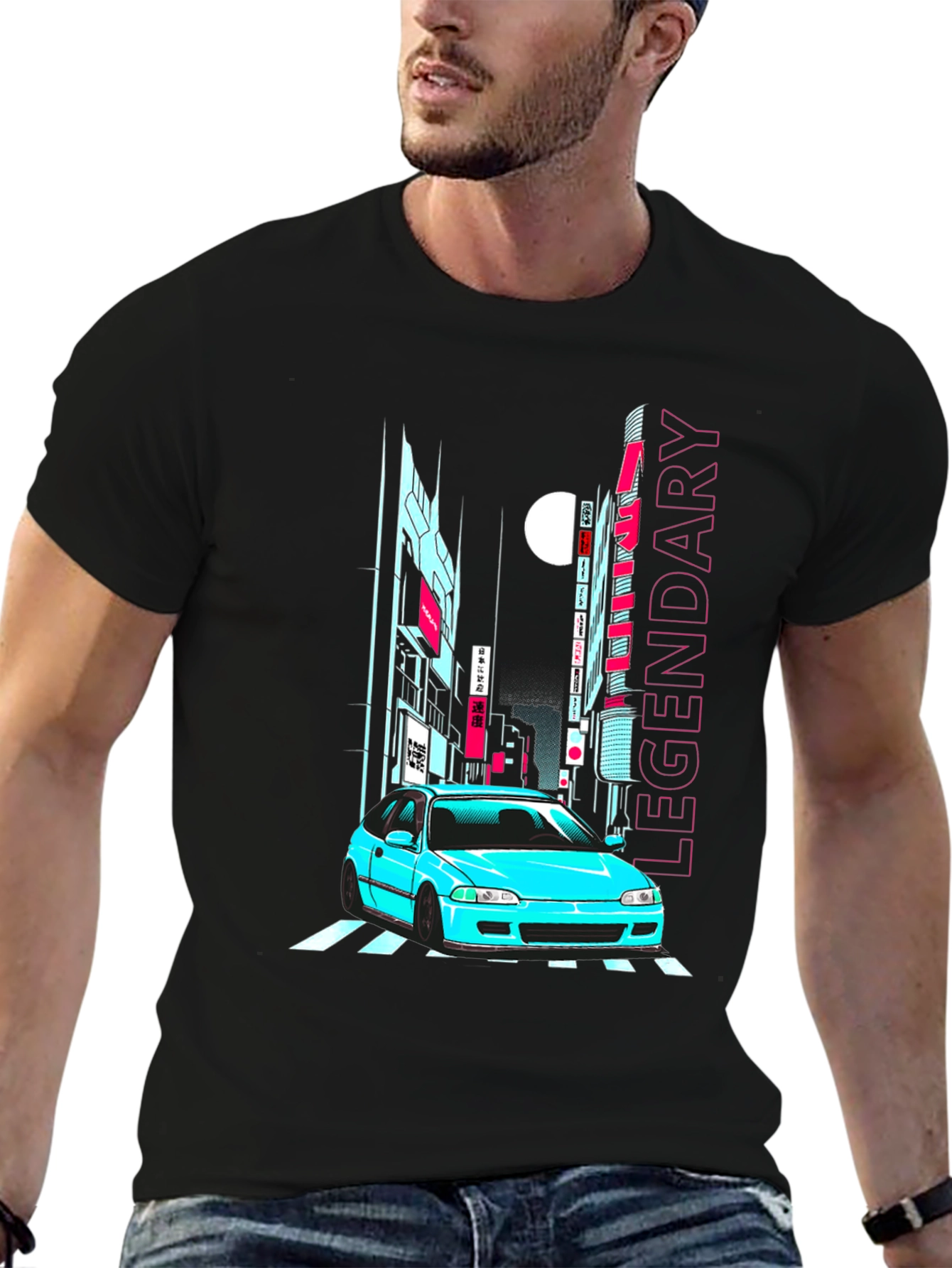 Legendary Car Graphic Tee