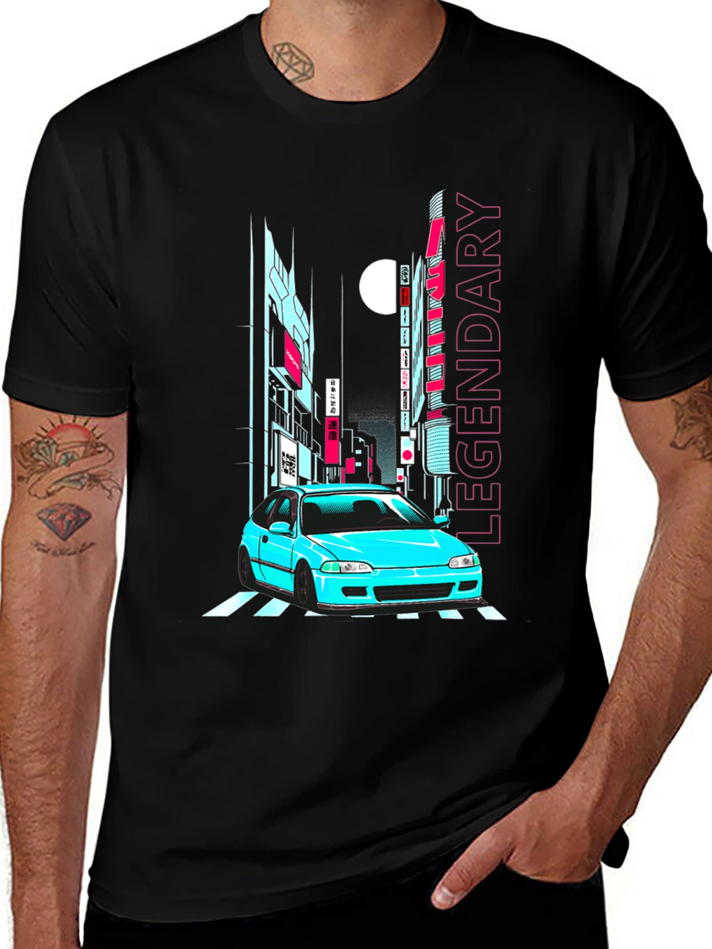Legendary Car Graphic Tee