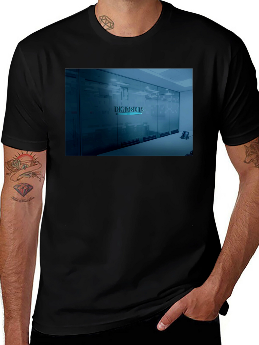 Modern DigiModels Graphic Tee