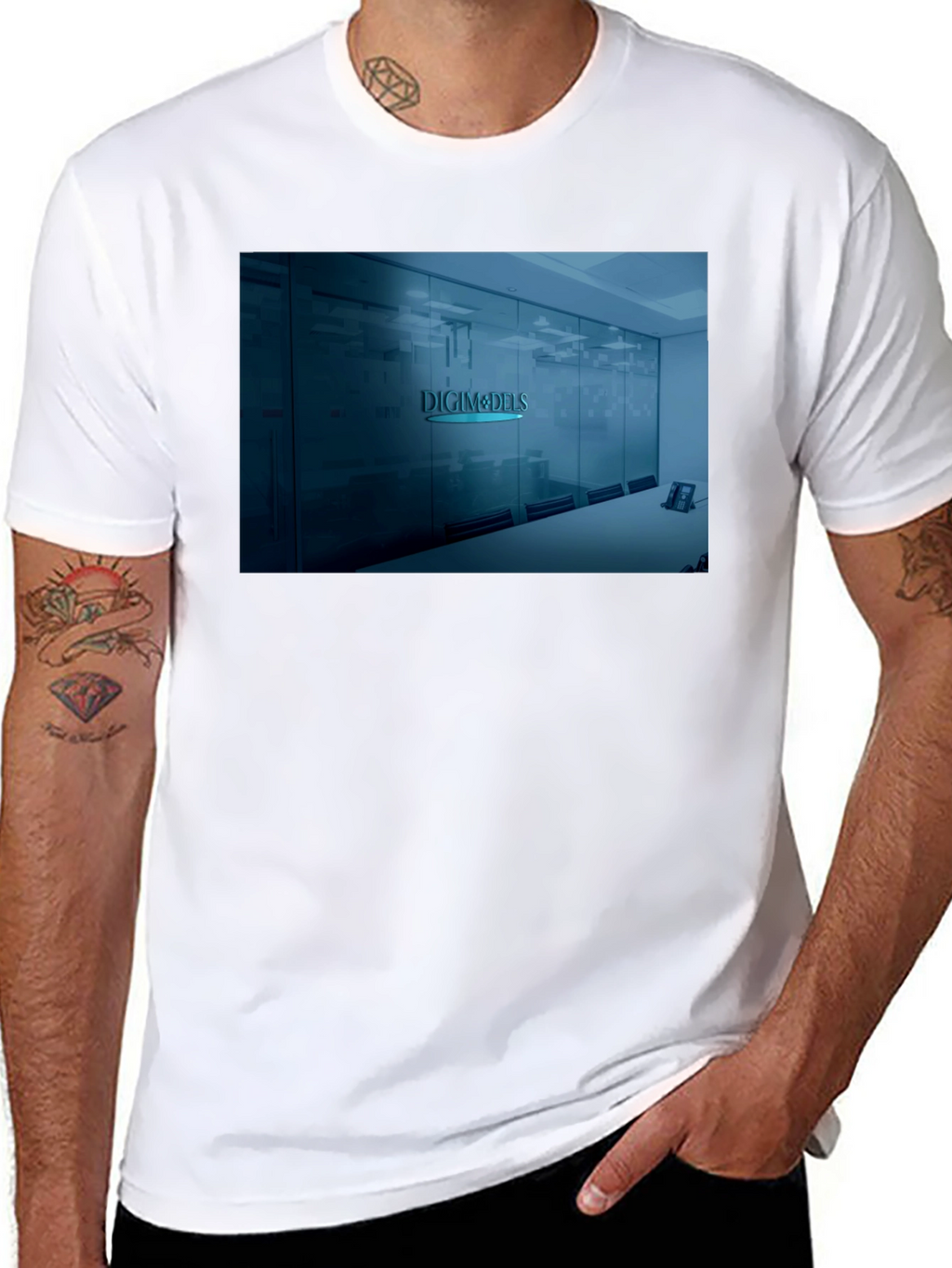 Modern DigiModels Graphic Tee
